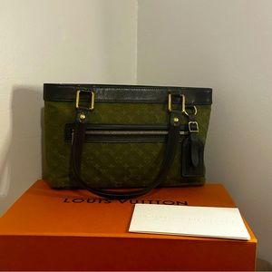Louis Vuitton Lucille PM Mini Lin Shoulder Bag